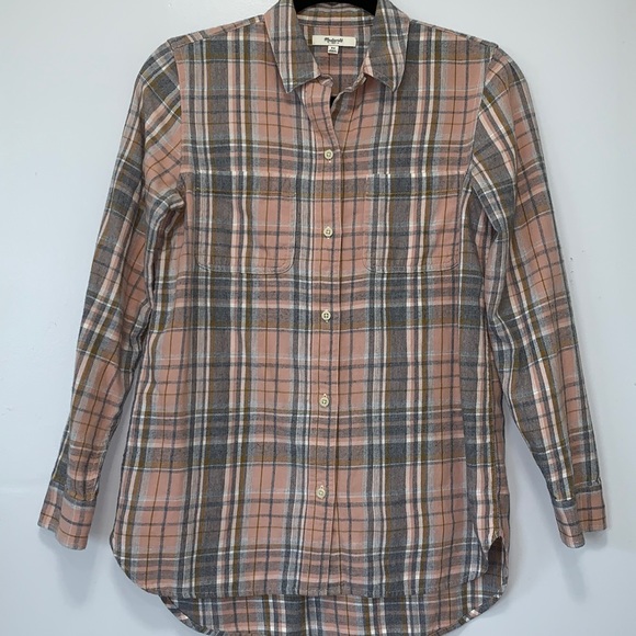 Madewell Tops - MADEWELL flannel button down